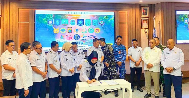 High Level Meeting Inflasi: Wabup Debby Tegaskan Komitmen Jaga Stabilitas Harga di Bangka Selatan