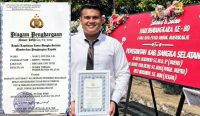 Wakafkan 3 Ha Lahan untuk Pesantren, Briptu Wahyu Ciputra Terima Penghargaan di Hari Bhayangkara ke-80