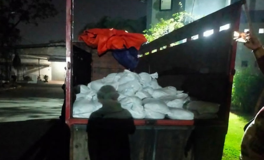 TNI AL Amankan Truk Muatan 6 Ton Timah asal Bangka di Kawasan Ancol