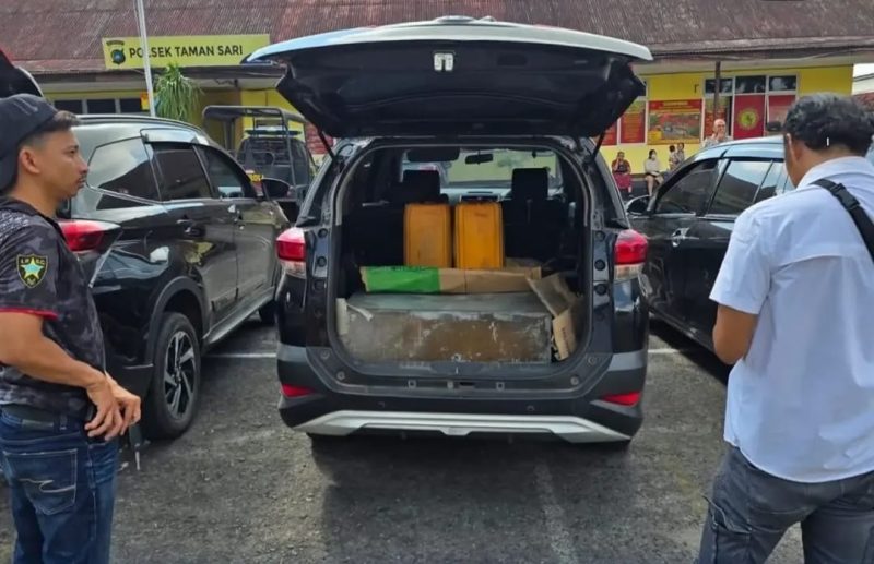 Tertibkan SPBU di Pangkalpinang, Polda Babel Temukan 5 Mobil Bertangki Modifikasi