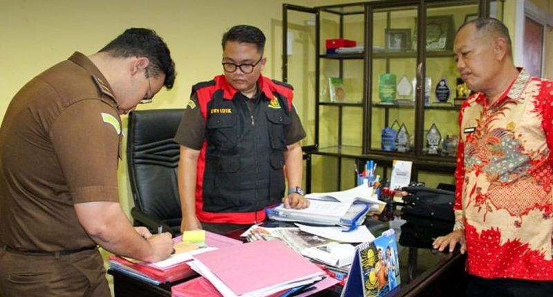 Jaksa Geledah Kantor Dindik Beltim terkait Tipikor Belanja Modal Gedung Rp17M