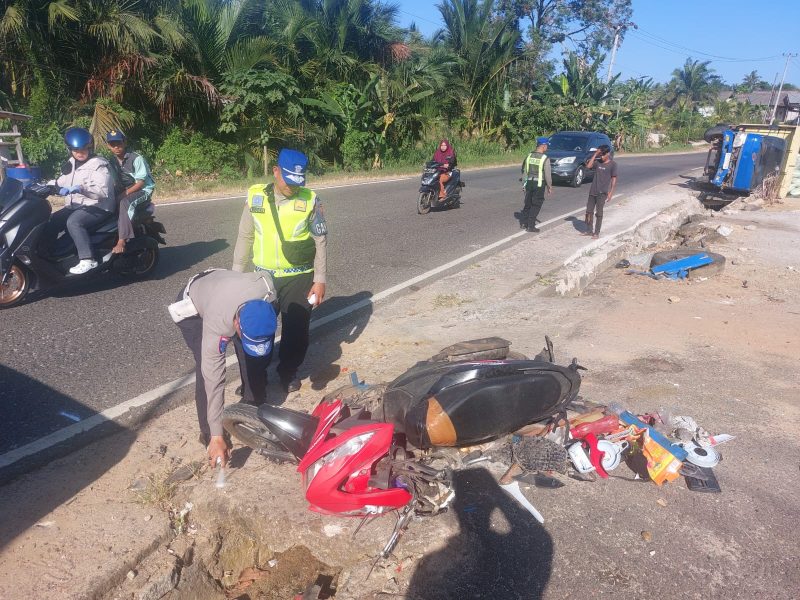Begini Kronologi Laka Maut di Desa Jelutung yang Merenggut Nyawa Penjual Jamu