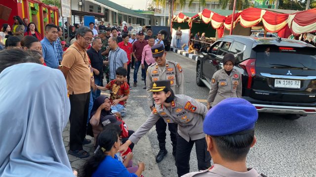 HUT Ke-206 Klenteng Kong Fuk Miau, Kapolres Bangka Barat Ajak Warga Rawat Toleransi