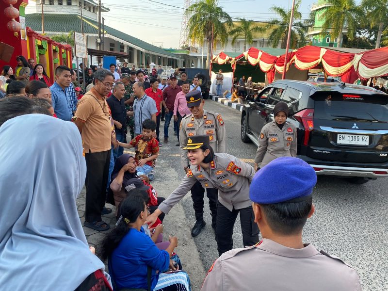 HUT Ke-206 Klenteng Kong Fuk Miau, Kapolres Bangka Barat Ajak Warga Rawat Toleransi