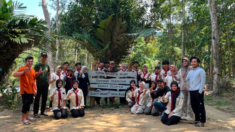 Edukasi Konservasi TWA Gunung Permisan: PASGAM SMAMTOB Diajak Kenali Satwa Endemik Bangka