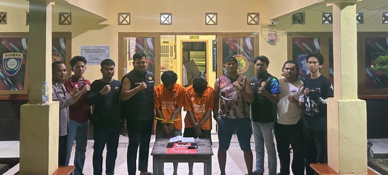 Pondok Kebun Sawit di Desa Air Lintang Digerebek, 2 Pengedar Sabu Diringkus