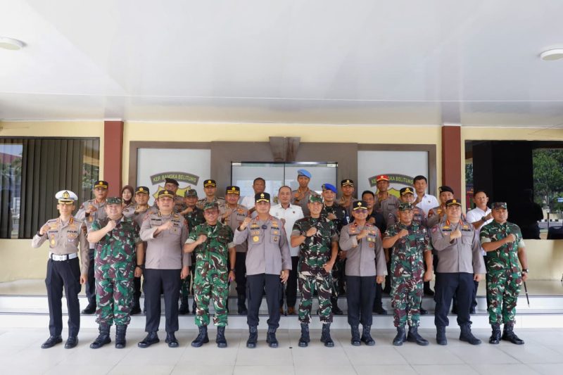 Kapolda-Danrem Jalin Silaturahmi, Tegaskan Komitmen Perkokoh Sinergitas TNI-Polri di Babel