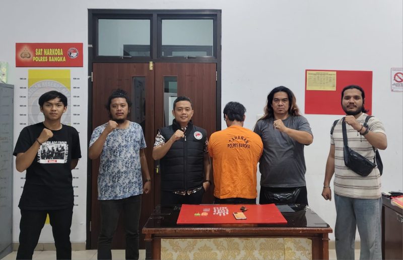 Sedang Tunggu Pembeli, Pengedar Sabu asal Simpang Rimba Diciduk di Belinyu