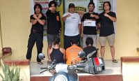 Kurang dari 24 Jam, Tim Meriam Polsek Mentok Ringkus 3 Pencuri Mesin Kapal Rp40 Juta