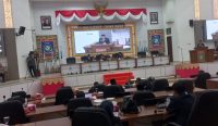 Sampaikan Catatan Penting di Paripurna 3 Agenda, DPRD Babel Apresiasi Kinerja Pemprov