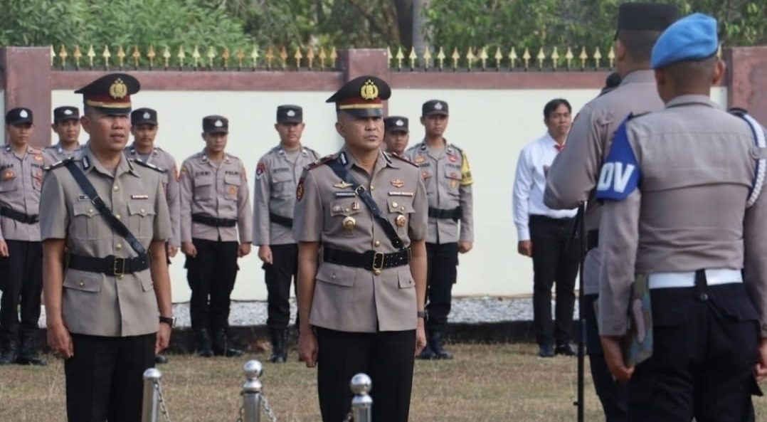 Iptu Wardiansyah Resmi Jabat Kapolsek Koba