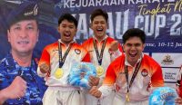 Aksi Memukau Karateka Beltim Sabet Emas di Kejuaraan KASAU Cup 2026