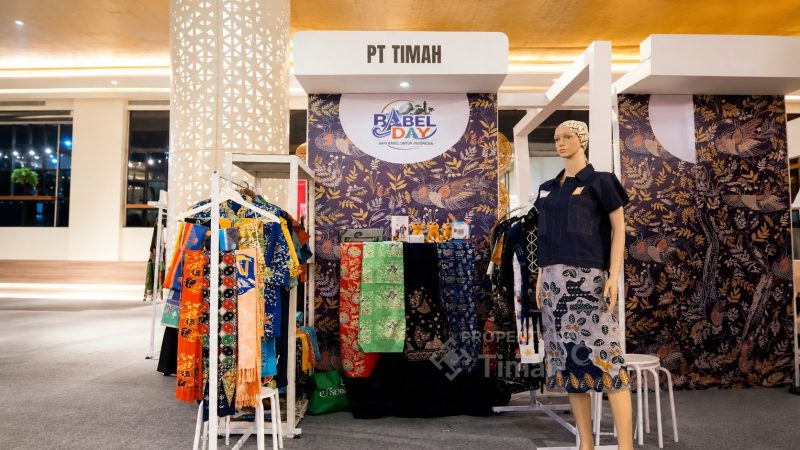 Bawa UMKM Babel Go Nasional, PT Timah Fasilitasi Mitra Binaan di Ajang Babel Day