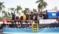 Curi Perhatian Warga Pangkalpinang, PT Timah Sulap Kendaraan Hias Jadi Kapal Isap dan Tugboat