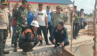 Sempat Tersendat Faktor Alam, Bupati Basel Pastikan Pembangunan KNMP Tukak Sadai Kembali Ngebut