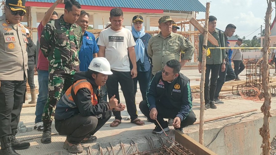 Sempat Tersendat Faktor Alam, Bupati Basel Pastikan Pembangunan KNMP Tukak Sadai Kembali Ngebut