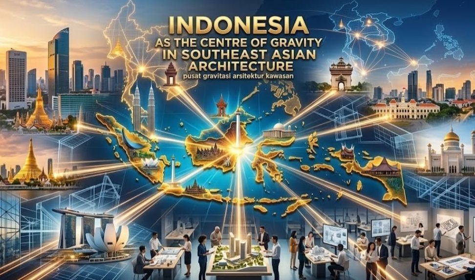 Indonesia sebagai Centre Of Gravity di Arsitektur Kawasan Asia Tenggara