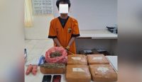 Bongkar 3 TKP, Satresnarkoba Polresta Pangkalpinang Ringkus Pengedar 4,8 Kg Ganja
