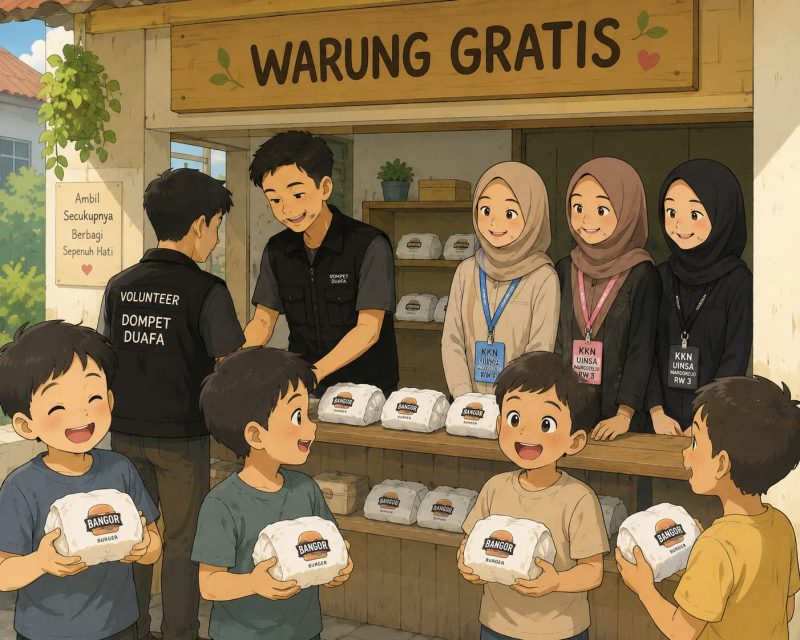 Keceriaan Anak-Anak Rumah Ilmu Al Hijrah saat Berkreasi di Program Kolaborasi Bangor Berbagi