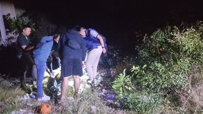 Tri Cakti dan Polres Belitung Amankan 1,68 Ton Timah Disemak-Semak Jalan Dukong Tanjungpandan