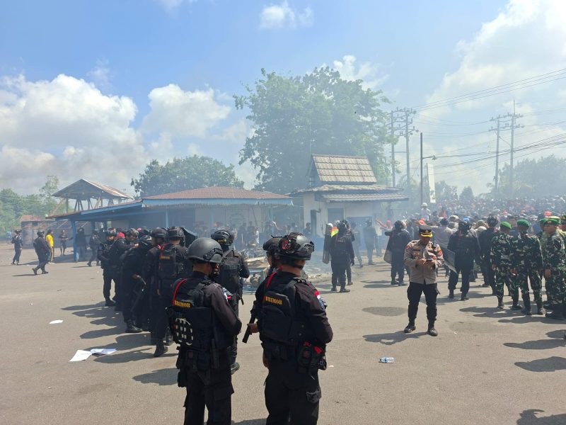 Begini Kronologi Aksi Unjuk Rasa Berujung Pembakaran di Kantor PT Timah Belitung Timur