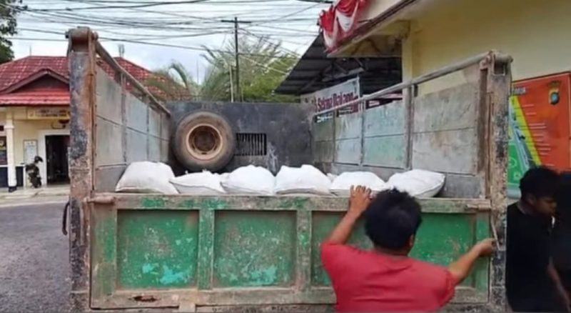 Polisi Gagalkan Penyelundupan 28 Ton Timah Illegal di Beltim, 3 Orang Diamankan 