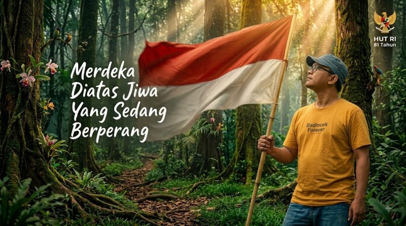 Merdeka di Atas Jiwa yang Sedang Berperang