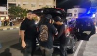 Polres Belitung Amankan Pelaku Penganiayaan Pakai Celurit di KV Senang
