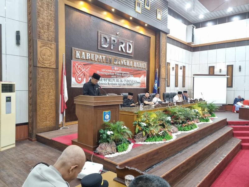 Bupati dan DPRD Bangka Barat Sepakati KUA-PPAS APBD 2027