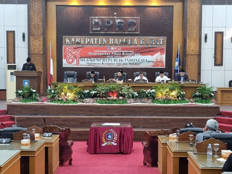 Bupati dan DPRD Bangka Barat Sepakati KUA-PPAS APBD 2027