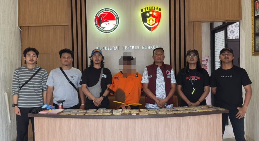 Polda Babel Tangkap Bandar Narkoba di Pangkalpinang, 3.007 Butir Pil Ekstasi-Sabu Diamankan