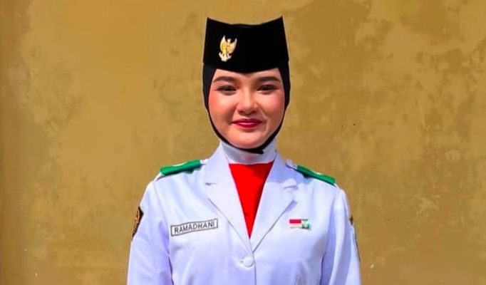 Lolos Bersama Saudara Kembar, Ramadhani Sukses Bawa Baki Penurunan Merah Putih di Bangka Selatan