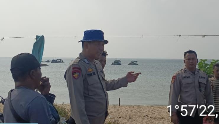 Polres Bangka Barat Hentikan Aktivitas 30 Ponton Selam Ilegal di Perairan Tanjung Ular