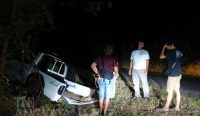 Lanal Babel Amankan Pasir Timah dan Senpi Rakitan di Mobil Double Cabin yang Nyungsep di Desa Rebo