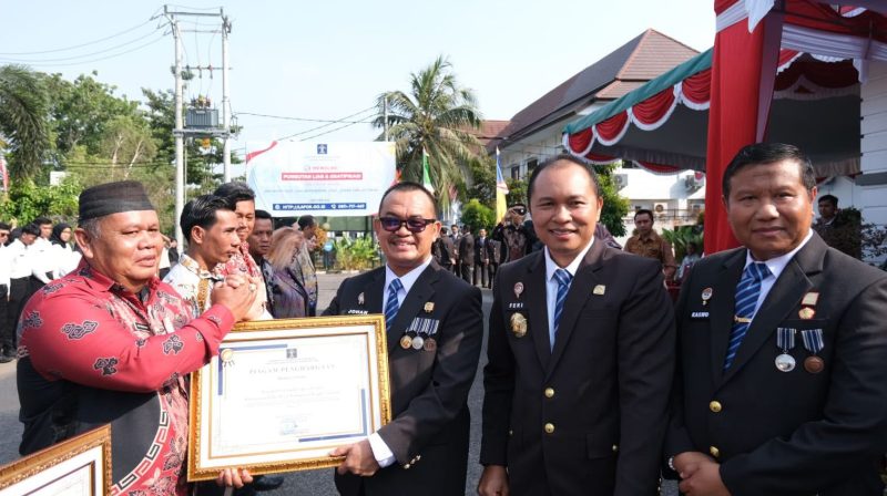 Selamat, Desa Sumber Jaya Permai Raih Terbaik I Pelaporan Posbankum se-Bangka Belitung