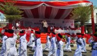 Semarak HUT ke-81 RI: Aksi 234 Regu Pelajar Curi Perhatian Ribuan Warga Bangka Tengah