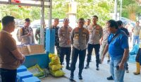 Tinjau STP Gantung, Wakapolda Babel Pastikan Transaksi Bijih Timah Kondusif