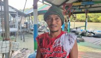 Hasil Tangkapan Udang Nelayan Sukal Bangka Barat Menyusut Drastis