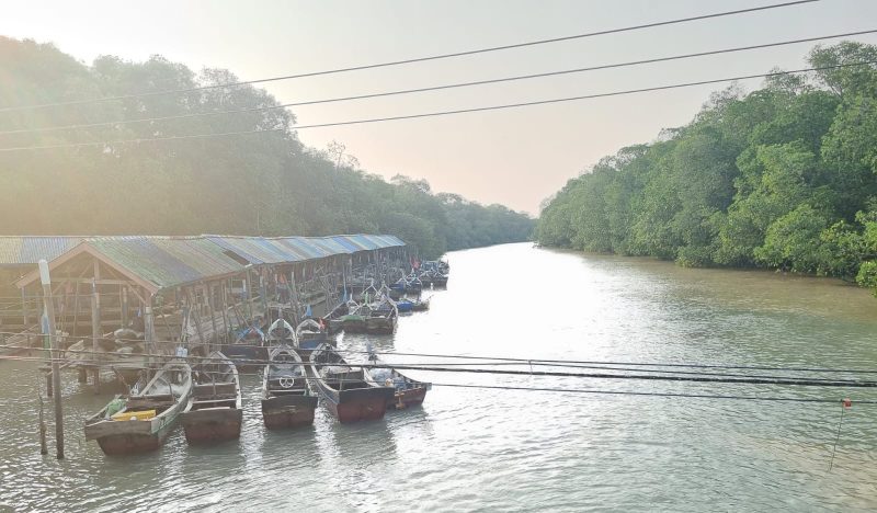 10 Tahun Tanpa Perbaikan Pemerintah, Dermaga Nelayan Sukal Nyaris Roboh