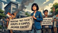 Mahasiswa "Mati Pucuk", Korupsi di Kampus Ancaman bagi Rakyat dan Negara