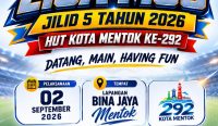 Sambut HUT ke-292 Kota Mentok, MCS Gelar Turnamen Sepak Bola ke-5
