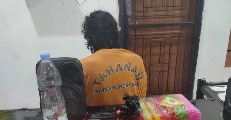 Nekat Simpan 1,38 Gram Sabu, Seorang Pria Diciduk Tim Hantu di Jalan Pal II Mentok