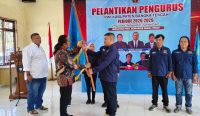 Pengurus PWI Bateng Resmi Dilantik, Boy Dorong Wartawan Terus Asah Kompetensi