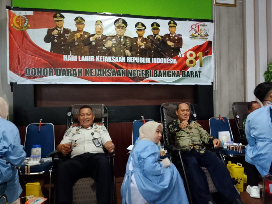 Peringati Hari Lahir Kejaksaan ke-81, Ini Sederet Aksi Sosial Kejari Bangka Barat