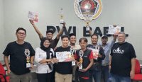 PWI Babel Semarakkan HUT ke-81 RI Lewat Lomba Gaple, Donny dan Dian Sabet Juara