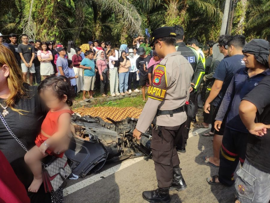 Laka Maut di Tikungan Desa Jeriji, Dua Pelajar asal Toboali Meninggal Dunia