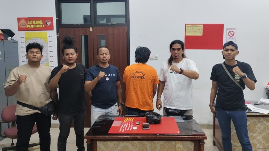 Kontrakan di Sri Pemandang Digerebek, Polisi Ciduk Seorang Pengedar Bersama 28 Paket Sabu
