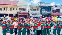 100 Regu Unjuk Kreativitas: Intip Kemeriahan Pawai Baris Indah Hari Kedua di Bangka Selatan