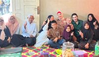 Momen Maulud Nabi, Wabup Debby Sapa Masyarakat Desa Bukit Terap