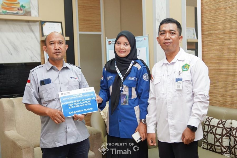 Pacu Prestasi Pelajar, PT Timah Komit Sukseskan Gan Batte MAN IC Bangka Tengah
